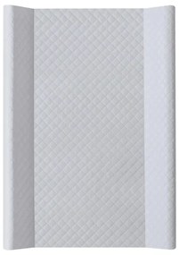 Saltea bilaterală pentru înfășat cu placă fixă COMFORT 50x70 cm gri CebaBaby