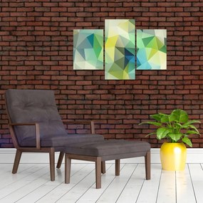 Tablou abstracțiunii geometrice (90x60 cm)