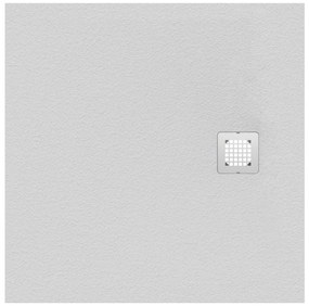 Cadita dus compozit 80x80 cm Ideal Standard Ultra Flat S, alb Alb, 800x800 mm