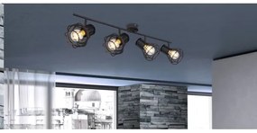 Globo 15388-4 - Lampă spot CLASTRA 4xE27/40W/230V