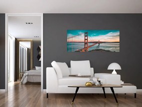 Tablou - Golden Gate, San Francisco (120x50 cm)