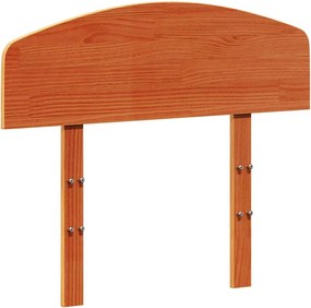 vidaXL Tăblie de pat, maro ceruit, 75 cm, lemn masiv de pin