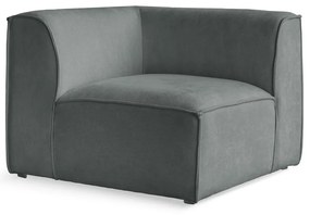 Modul pentru canapea verde (cu colț variabil) Flex Felix – Miuform