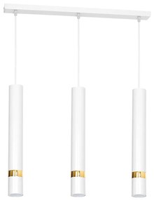 Suspensie JOKER WHITE/GOLD Milagro Modern, GU10, Alb/Auriu, MLP6082, Polonia