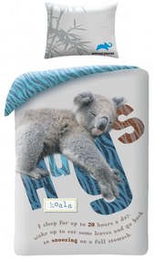 Animal Planet Koala Hugs husa de pat 140×200cm, 70×90 cm