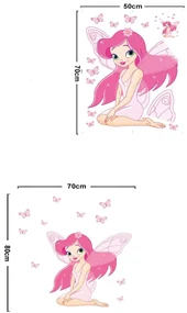 Sticker perete Pink Fairy