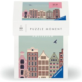 PUZZLE MOMENT AMSTERDAM 99 PIESE - RAVENSBURGER (RVSPA01377)