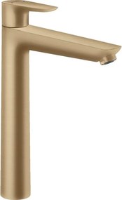 Baterie lavoar inalta Hansgrohe Talis E 240 cu ventil Pop-Up bronz periat
