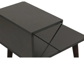 Noptieră CROSS 55x50 cm antracit