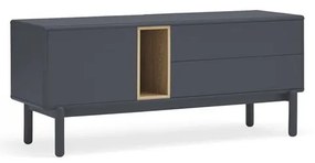 Masă TV gri închis 140x56 cm Corvo - Teulat