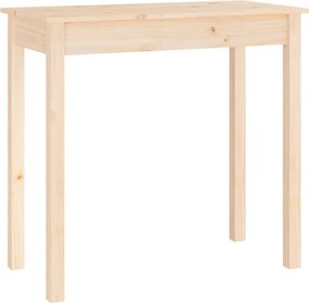 vidaXL Masă consolă, 80x40x75 cm, lemn masiv de pin