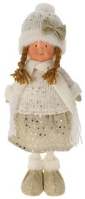 Statueta fetita Winter 38 cm