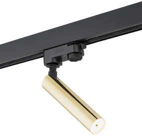 Spot LED pe sina ELBRUS auriu / Accesoriu pentru sinele trifazate ARGON T-RACK