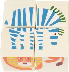 Cuburi din lemn Wild Wonders – Rex London