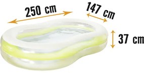 Piscină gonflabilă Jumbo 250x147x37 cm
