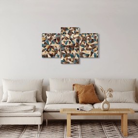 Tablou - Triunghiuri (90x60 cm)