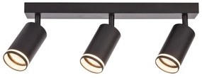 Spot PIPE 3xGU10/10W/230V negru