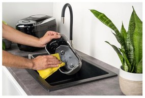 Masina de facut paine FIRST FA-5152-3-BA, 850W, 1.25 kg, 12 programe, Timer, Acoperire antiaderenta, Negru/inox