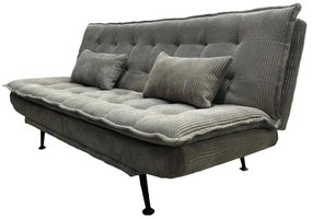 Canapea extensibila, Catifea Raiata Greige JAZZ 195cm