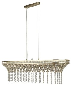 Lustra eleganta decorata cu cristale Gemma 8Lt