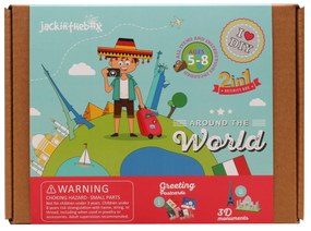 KIT CREATIE 2-IN-1 IN JURUL LUMII - JACK IN THE BOX (JK10018)