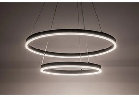 Rabalux 72305 - Lustru LED reglabil suspendat pe cablu ISAURE LED/80W/230V 3000-6500K + telecomandă