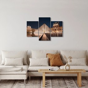 Tablou - Louvre noaptea (90x60 cm)