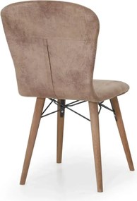 Scaun living tapitat visiniu Beluga Homs