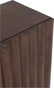 Comodă maro din lemn de mango 160x80x40 cm Tamira – MOME