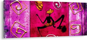 Tablou picturii istorice pe perete (120x50 cm)