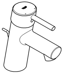 GROHE 32204001 - Baterie pentru lavoar CONCETTO DN 15, crom lucios
