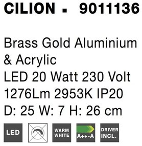 Veioza, Lampa de masa LED design elegant CILION
