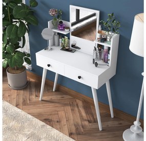 Măsuță de toaletă Bivake 3 (alb). 1094115