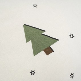 Lenjerie de pat din flanel 4Home Little Trees, 140 x 220 cm, 70 x 90 cm