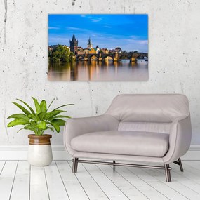 Tablou cu podul Carol (90x60 cm)
