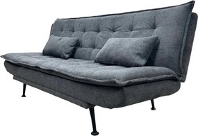 Canapea extensibila, Tesatura gri texturat JAZZ 195cm