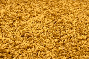 Covor SOFFI cerc shaggy 5cm aur