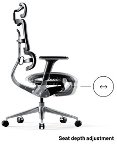 Scaun ergonomic DIABLO V-MASTER: negru-gri