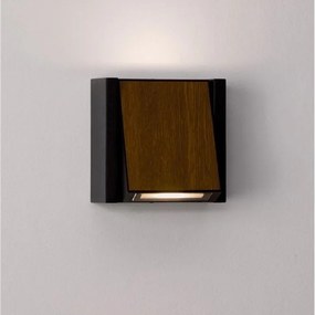 Aplica perete exterior LED IP65 Kioo aspect de lemn