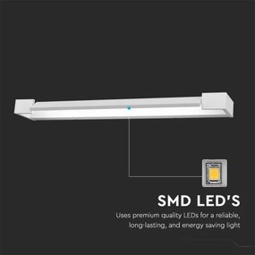 Aplică LED pentru oglindă de baie LED/18W/230V 4000K IP44 alb