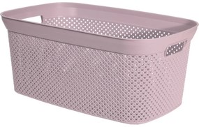 Coș de rufe curate Excelent roz, 35 l