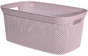 Coș de rufe curate Excelent roz, 35 l