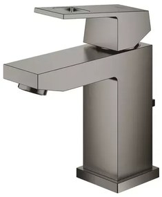 Baterie lavoar Grohe Eurocube S antracit periat Hard Graphite cu ventil Pop-Up