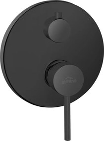 Baterie dus incastrata Invena Dafni 2 functii negru mat