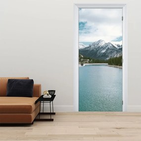 Fototapet pentru ușă - Peisaj montan (95x205cm)