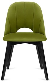 Scaun de dining BOVIO 86x48 cm verde deschis/fag