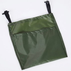 Outsunny Cort de Duș Pop Up Impermeabil cu Intrare cu Fermoar, 100x100x185 cm, Verde | Aosom Romania