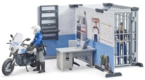 Bruder 62732 BWorld Secție de poliție cumotocicletă, 1:16