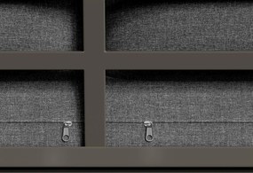 Set de lounge pentru grădină pentru 6-7 persoane, Gri | Aosom Romania