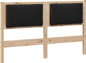 vidaXL Tăblie cap Altele Maro 160 cm Lemn masiv de pin